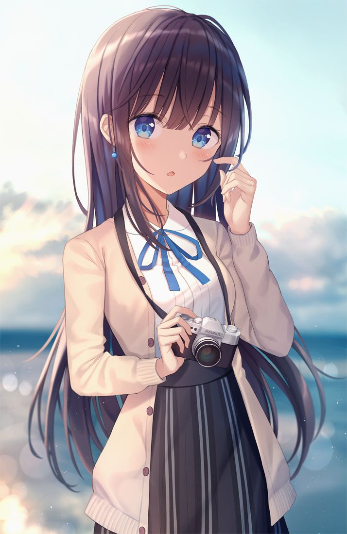 BST ảnh anime nữ học sinh đáng yêu, dễ thương nhất