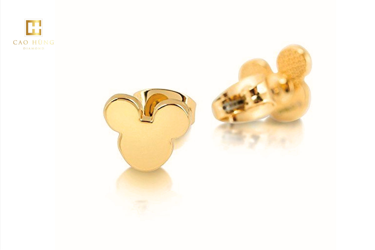 11 mẫu bông tai vàng 18k dưới 1 triệu bền đẹp mới nhất 2024