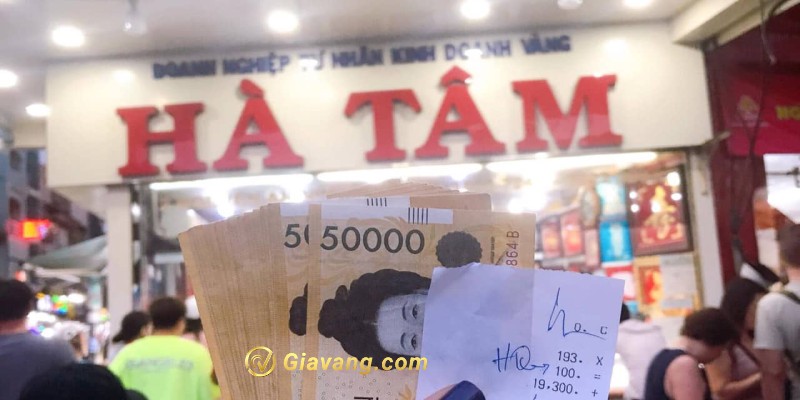 Tiệm vàng Hà Tâm - Địa điểm đổi ngoại tệ vàng tốt nhất Quận 1