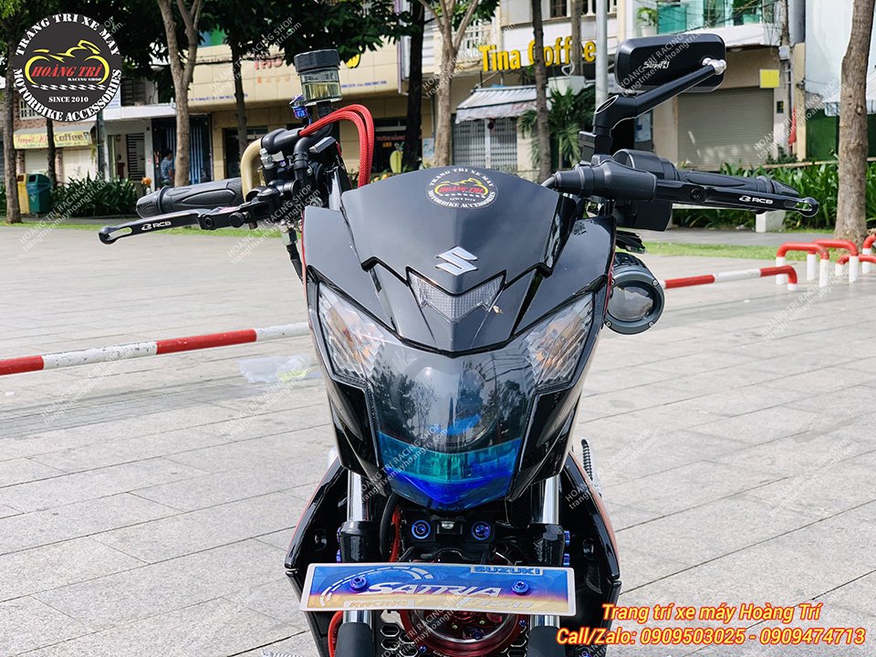 Độ kiểng Suzuki Satria phong cách HTR