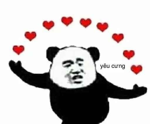 888+ meme gấu trúc bựa weibo cute, biểu cảm hài hước nhất