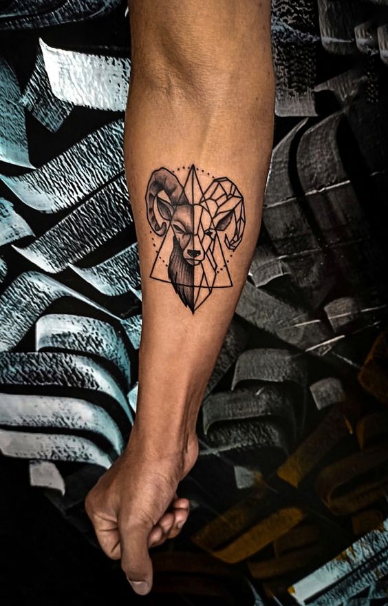 150 hình xăm con dê mini vừa đơn giản vừa đẹp - Genztattoo