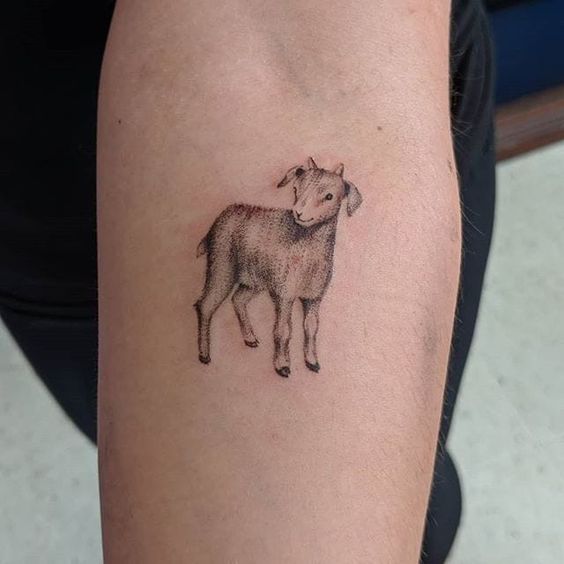 150 hình xăm con dê mini vừa đơn giản vừa đẹp - Genztattoo