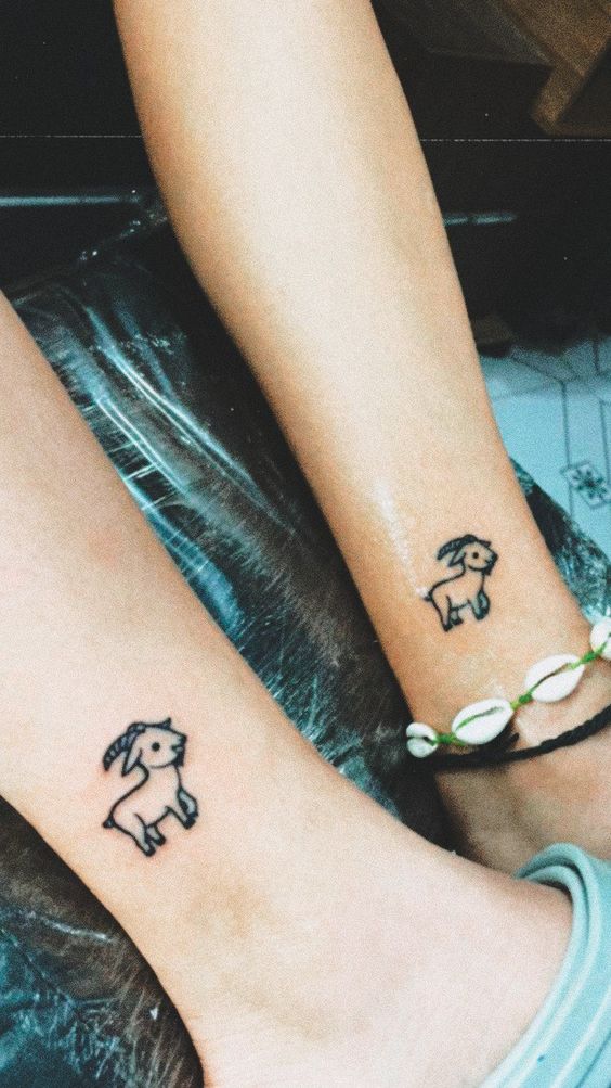 150 hình xăm con dê mini vừa đơn giản vừa đẹp - Genztattoo