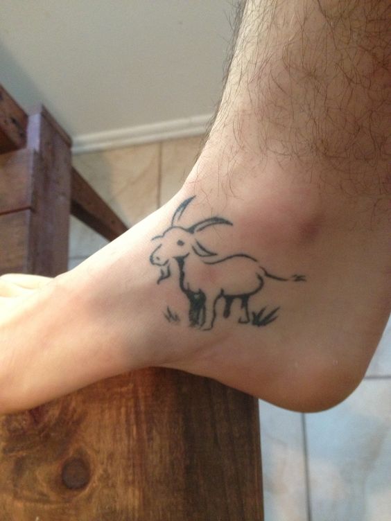 150 hình xăm con dê mini vừa đơn giản vừa đẹp - Genztattoo