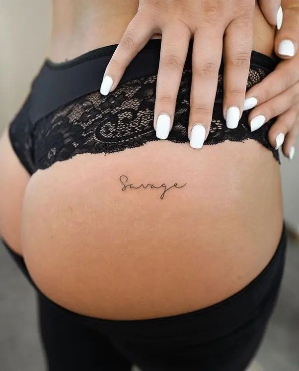 Top 999+ hình xăm mông cực ấn tượng và quyến rũ - Genztattoo