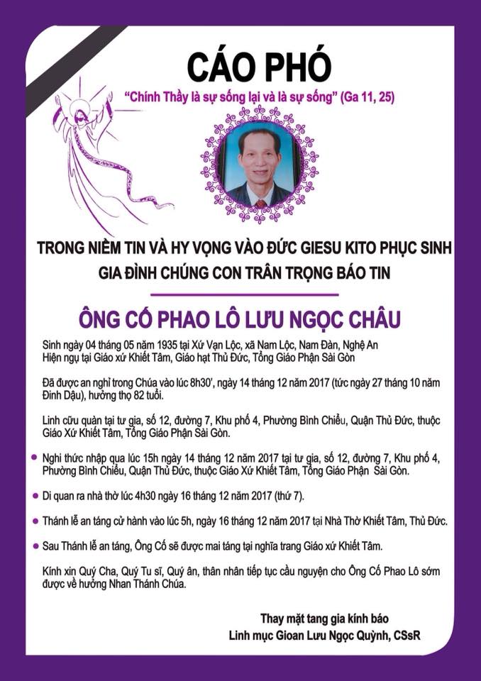 Hướng dẫn chi tiết đầu đủ Cách viết cáo phó đám tang