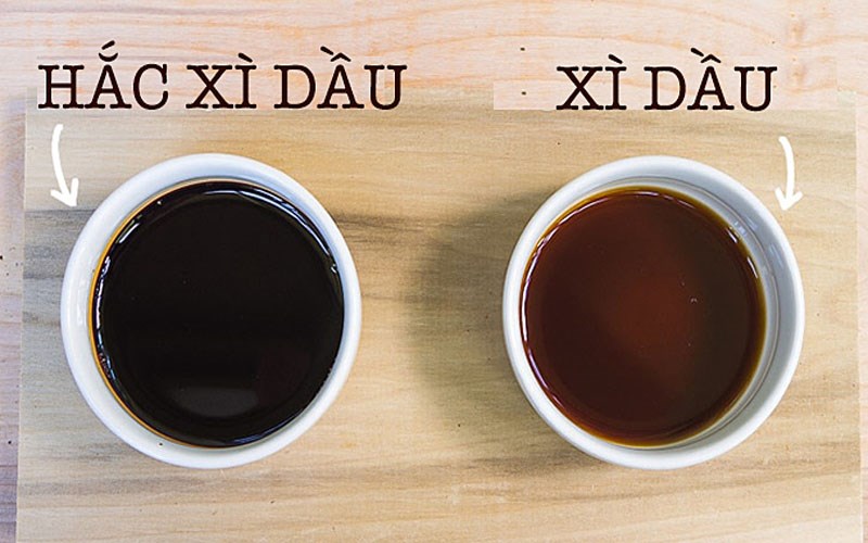 Hắc xì dầu khác nước tương điểm nào? Nơi mua và cách sử dụng hắc xì dầu