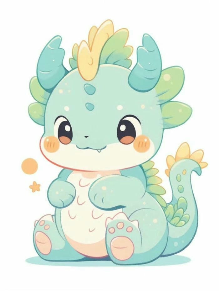 Tổng hợp 555+ hình ảnh rồng chibi anime cute đáng yêu