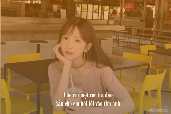 STT thả thính bằng đồ uống, trà sữa, trà đào, nước ngọt