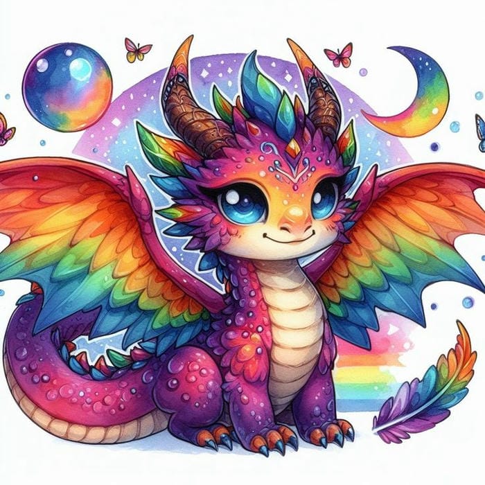 Tổng hợp 555+ hình ảnh rồng chibi anime cute đáng yêu