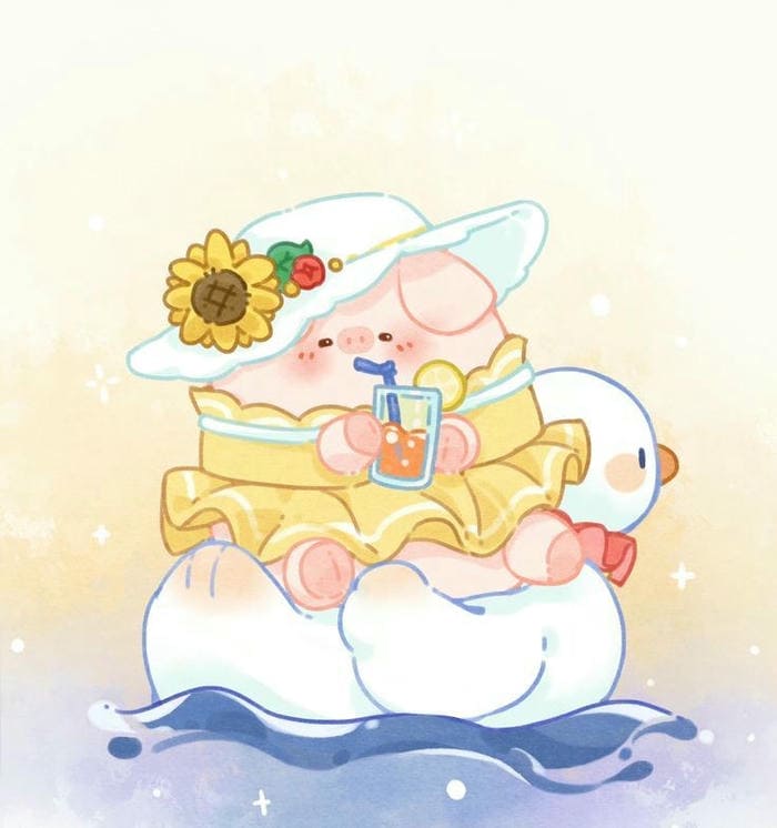 Gợi ý 89+ hình nền heo chibi màu hồng cute dễ thương