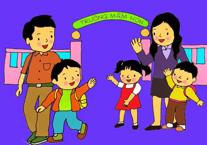 101 bức tranh 20/11 vẽ thầy cô giáo và mái trường đơn giản đẹp nhất