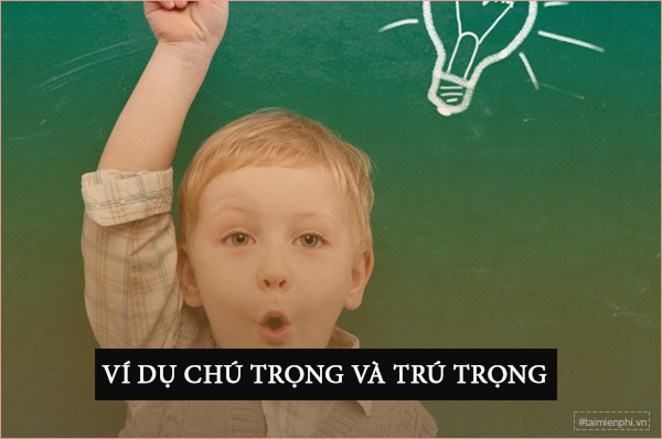 Chú trọng hay trú trọng, từ nào đúng chính tả?