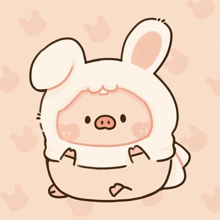 Gợi ý 89+ hình nền heo chibi màu hồng cute dễ thương