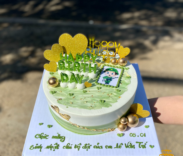 Tổng hợp hơn 50 mẫu bánh kem chú bộ đội đẹp nhất