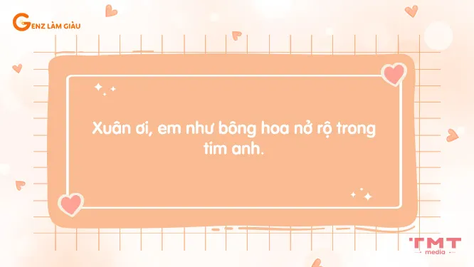 91+ Câu thả thính tên Xuân hay, hài hước, ý nghĩa, ngọt ngào