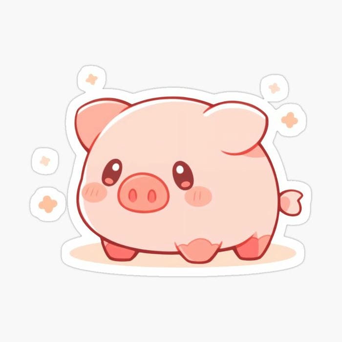 Gợi ý 89+ hình nền heo chibi màu hồng cute dễ thương