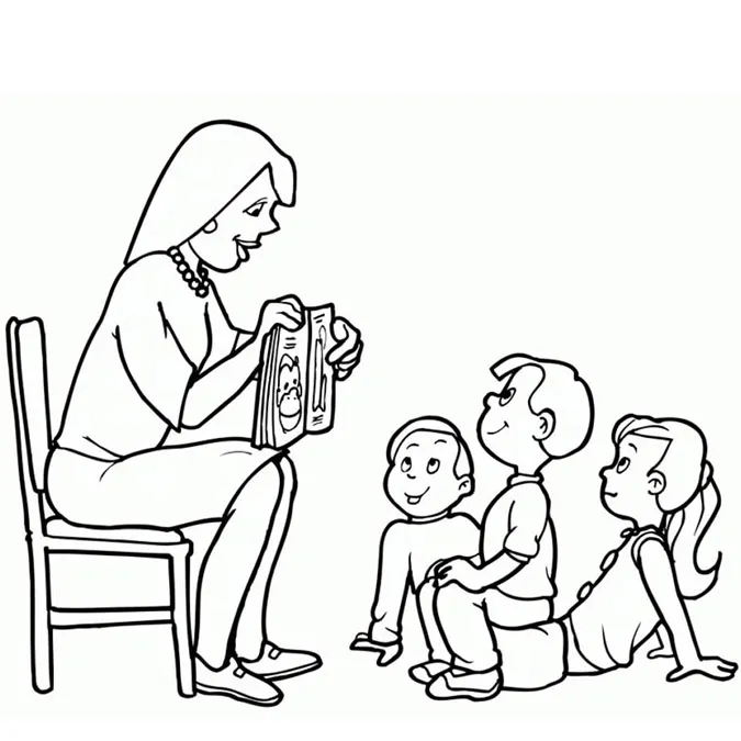 101 bức tranh 20/11 vẽ thầy cô giáo và mái trường đơn giản đẹp nhất