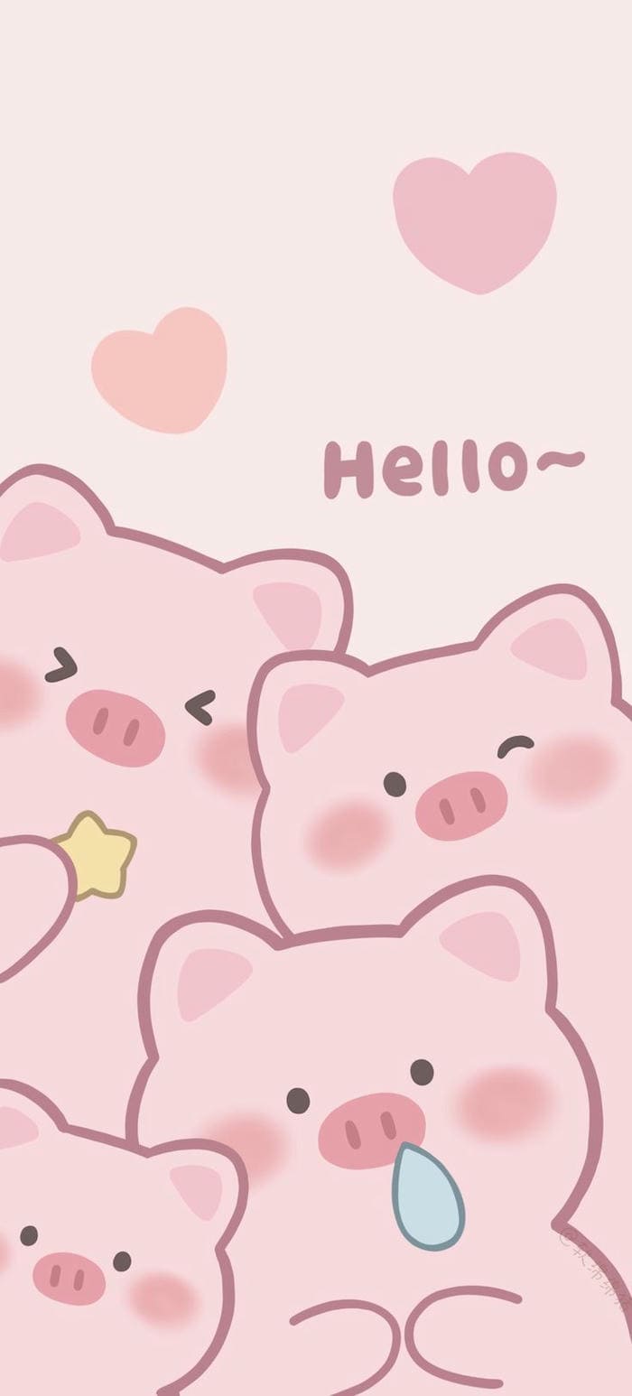 Gợi ý 89+ hình nền heo chibi màu hồng cute dễ thương