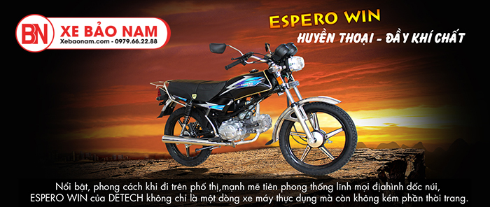 Xe Máy Espero Win Detech 110cc (Đúc)