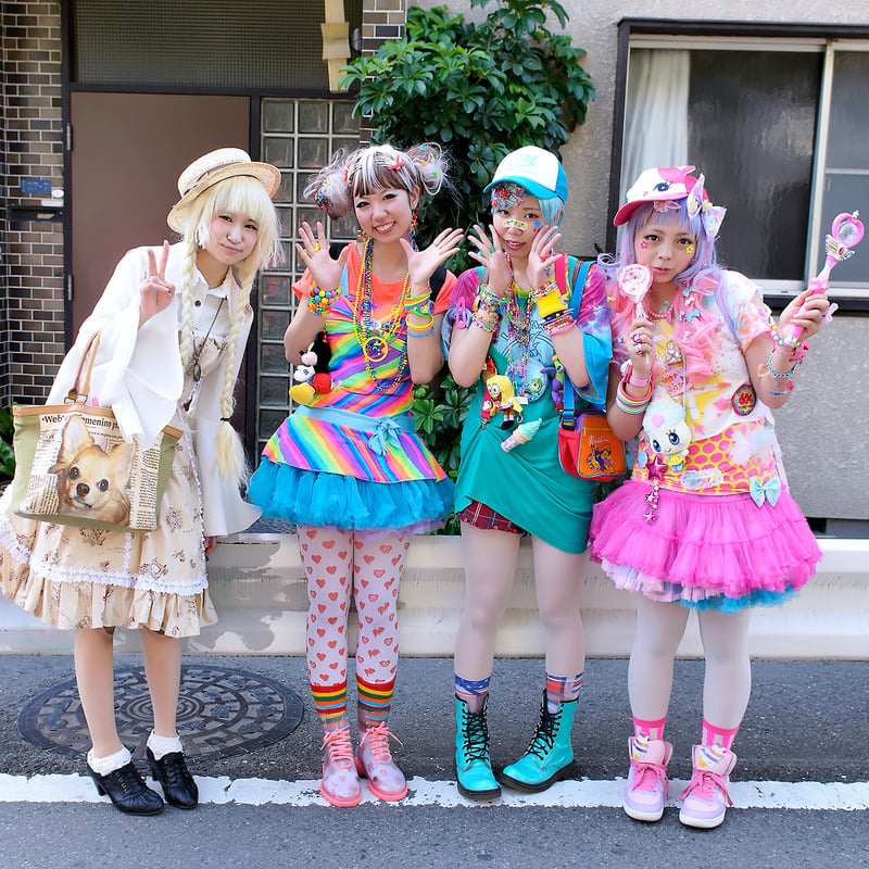 Phong cách Harajuku - từ dị, độc, lạ không thể bỏ qua khi nói đến phong cách Nhật