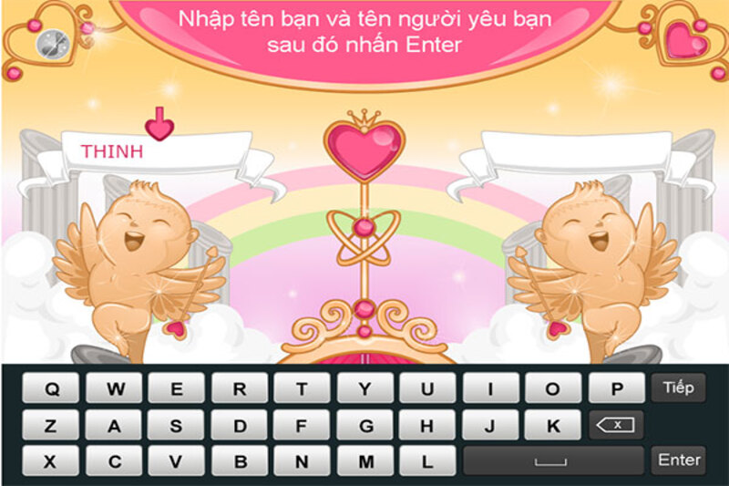 Game bói tình yêu giải trí xem vận mệnh tình yêu của bạn