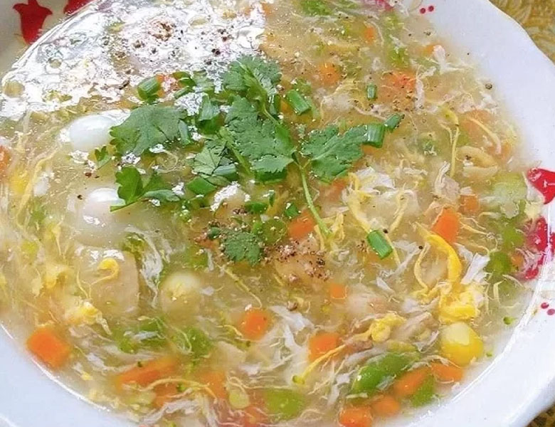 Chế biến món súp gà tôm thơm ngon, thanh đạm cho ngày hè