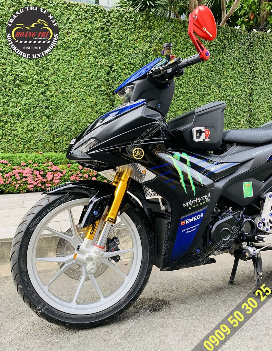 Phuộc Upside Down chính hãng Racing Boy cho xe Exciter 150