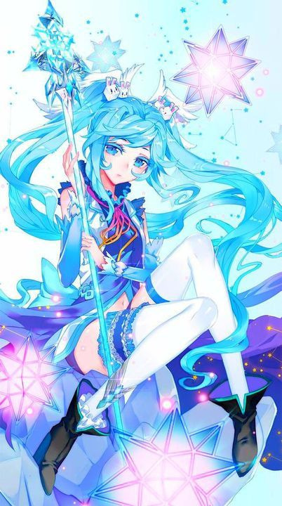 99+ hình ảnh anime nữ tóc xanh dương cute, lạnh lùng