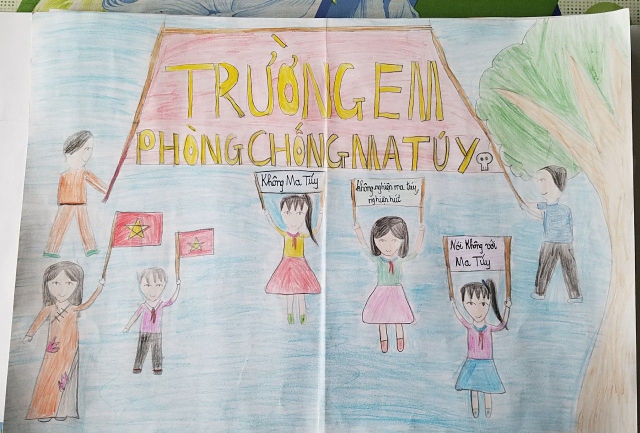Tranh Vẽ Phòng Chống Ma Túy: Nghệ Thuật Chống Tác Hại Ma Túy Hấp Dẫn Trên Mọi Góc Nhìn