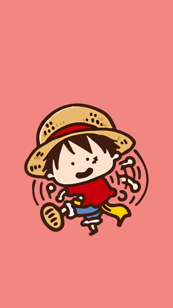 Luffy chibi ngầu - Bức tranh đẹp lung linh