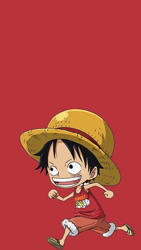 Luffy chibi ngầu - Bức tranh đẹp lung linh