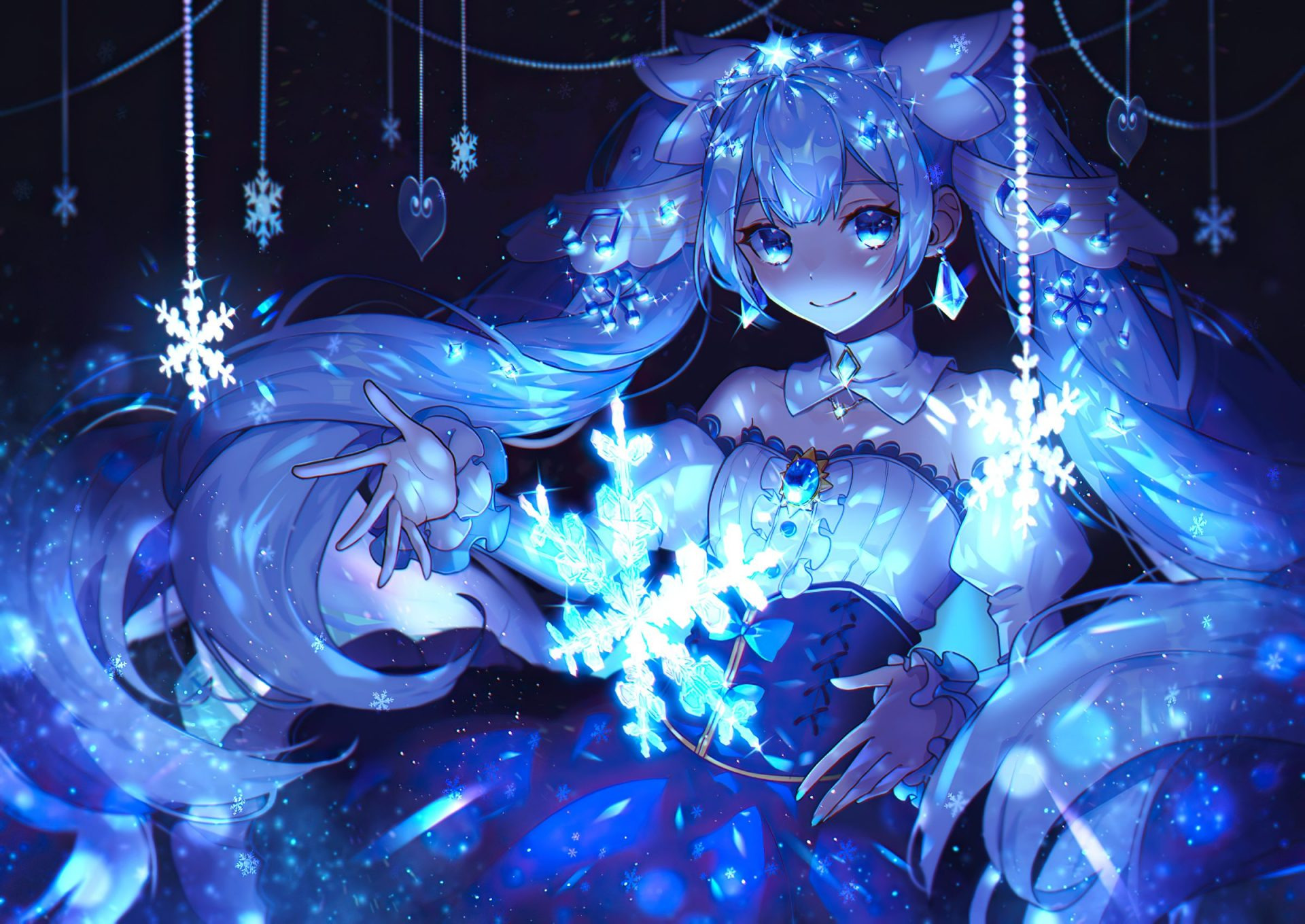 99+ hình ảnh anime nữ tóc xanh dương cute, lạnh lùng