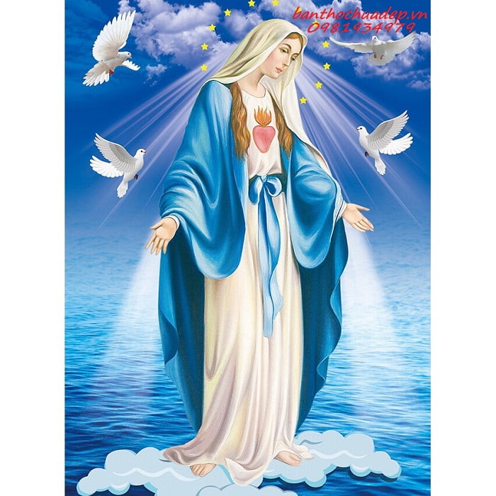 Tổng hợp 100+ hình ảnh Đức Mẹ Maria đẹp nhất