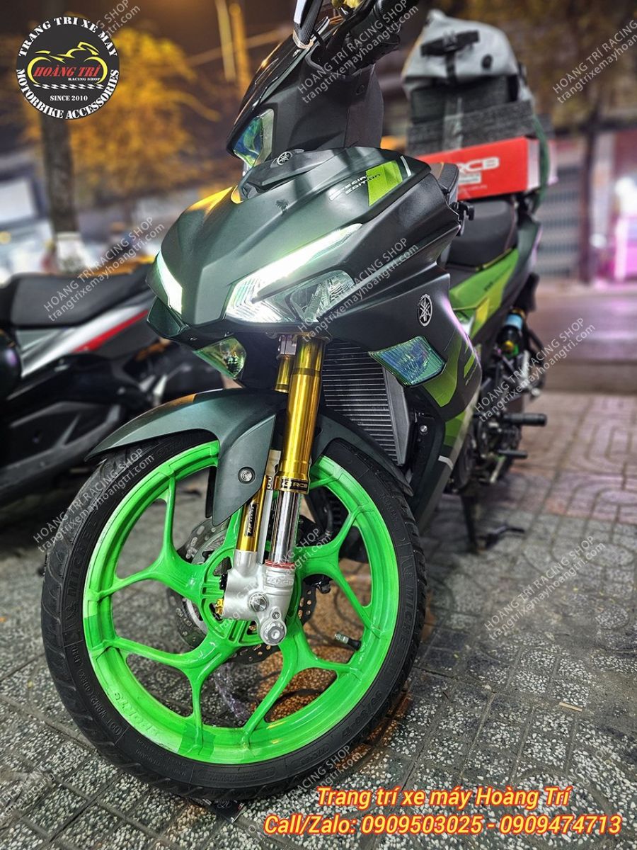 Phuộc Upside Down chính hãng Racing Boy cho xe Exciter 150