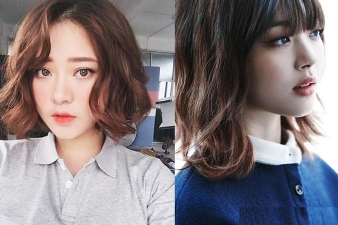 16 kiểu tóc ngắn đẹp cho người mập với khuôn mặt tròn nam, nữ