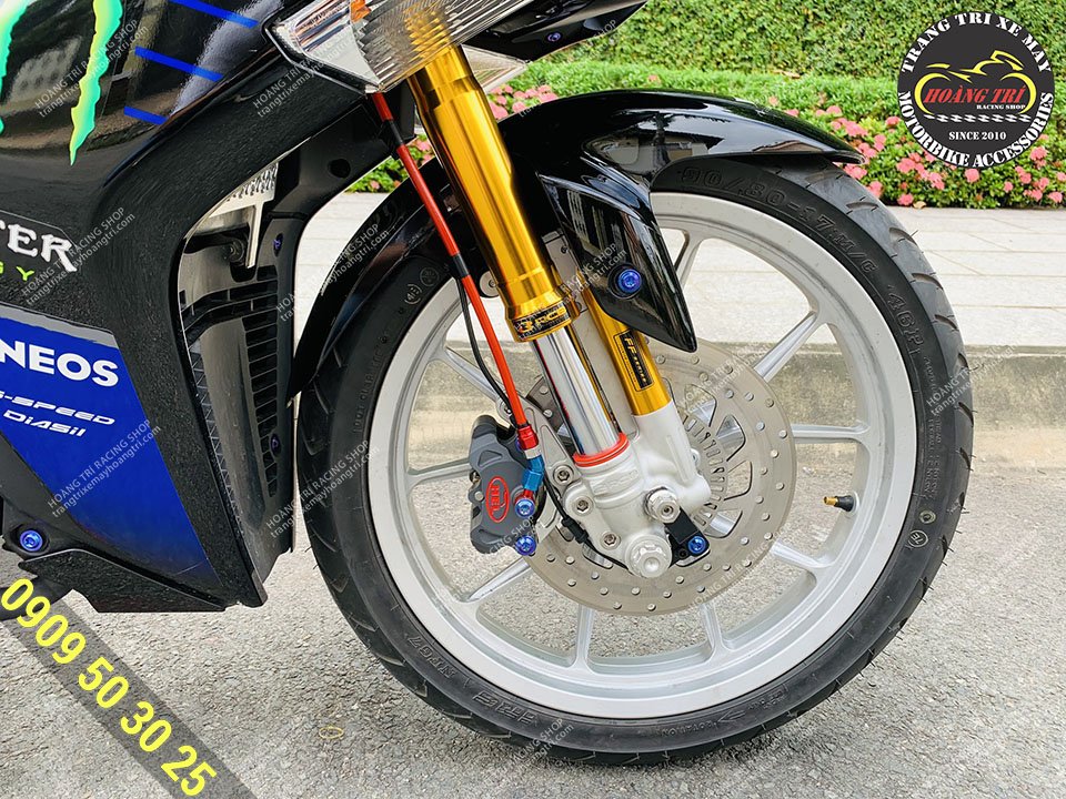 Phuộc Upside Down chính hãng Racing Boy cho xe Exciter 150