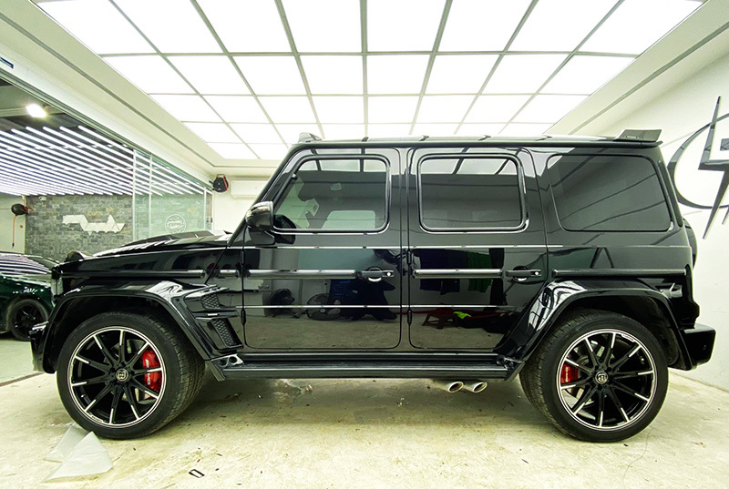 Ngắm chiếc Mercedes-AMG G63 với gói độ Brabus gần 1 tỷ tại Hà Nội