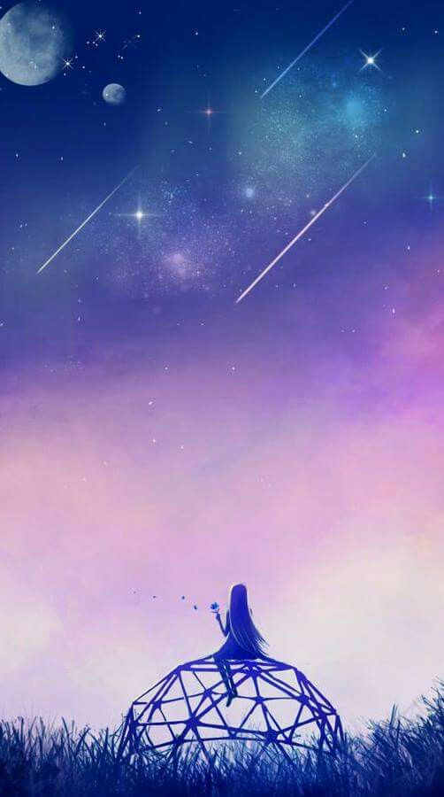 50+ Anime Galaxy huyền ảo