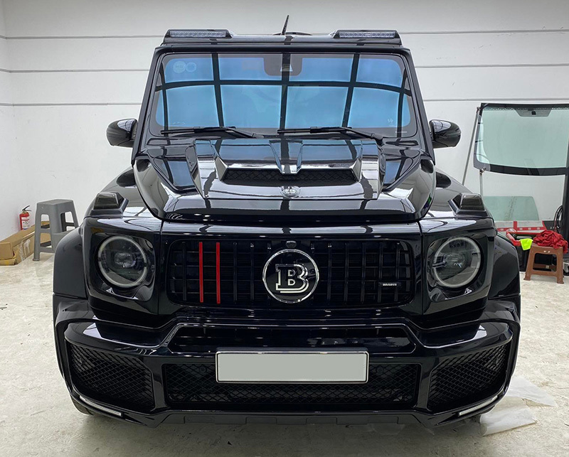 Ngắm chiếc Mercedes-AMG G63 với gói độ Brabus gần 1 tỷ tại Hà Nội