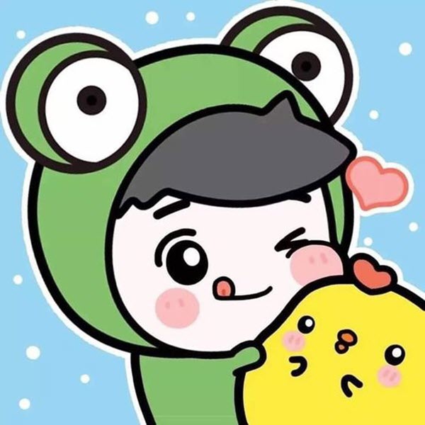 Avatar đôi em bé cute, đáng yêu