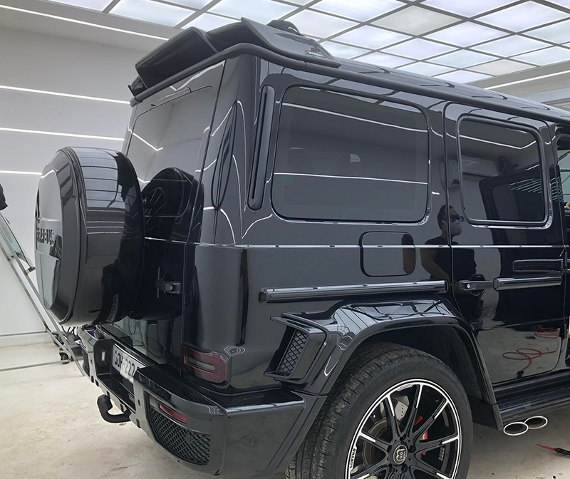 Ngắm chiếc Mercedes-AMG G63 với gói độ Brabus gần 1 tỷ tại Hà Nội