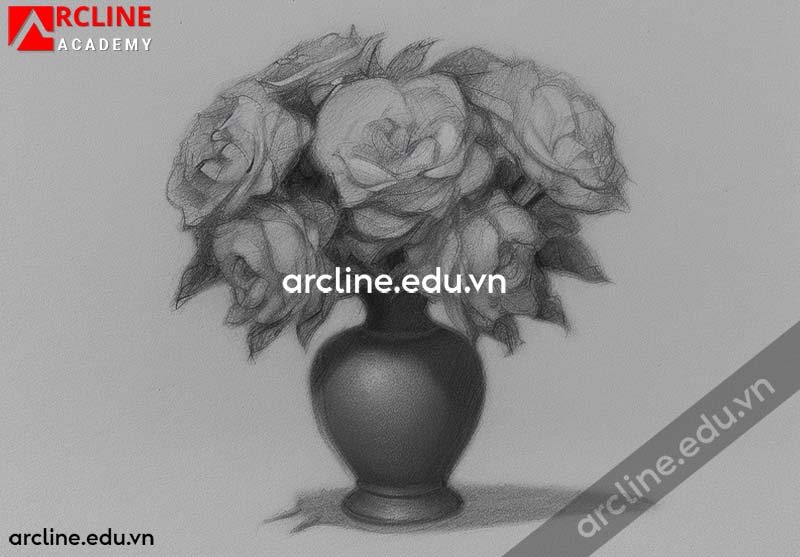 Hướng dẫn các bước vẽ tranh tĩnh vật lớp 6 đơn giản