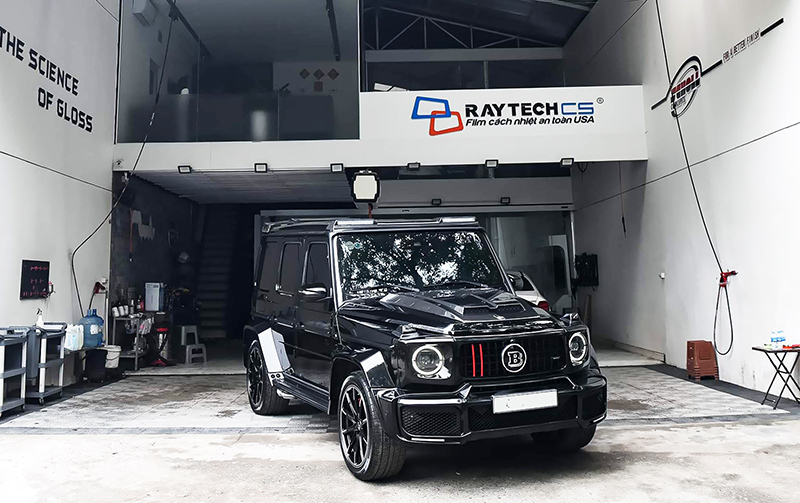 Ngắm chiếc Mercedes-AMG G63 với gói độ Brabus gần 1 tỷ tại Hà Nội
