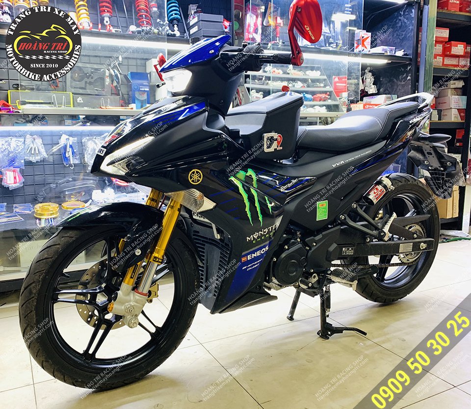 Phuộc Upside Down chính hãng Racing Boy cho xe Exciter 150