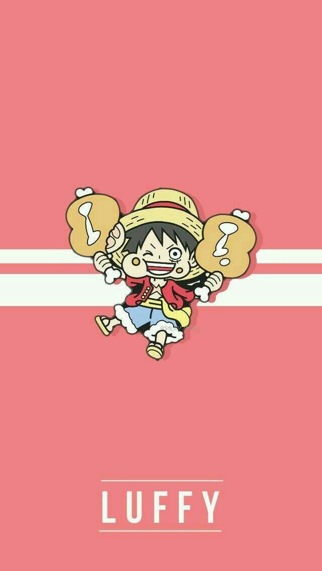 Luffy chibi ngầu - Bức tranh đẹp lung linh