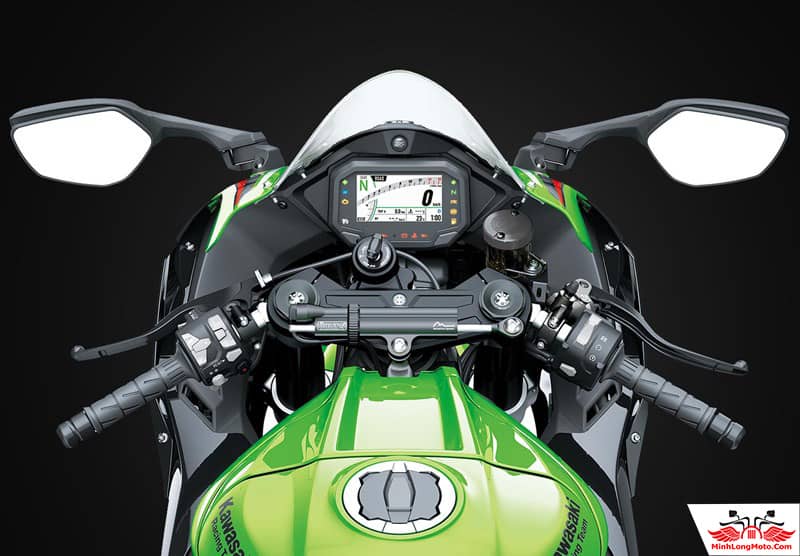 Kawasaki Ninja ZX10R giá bao nhiêu? Động cơ nâng cấp hơn 200 mã lực