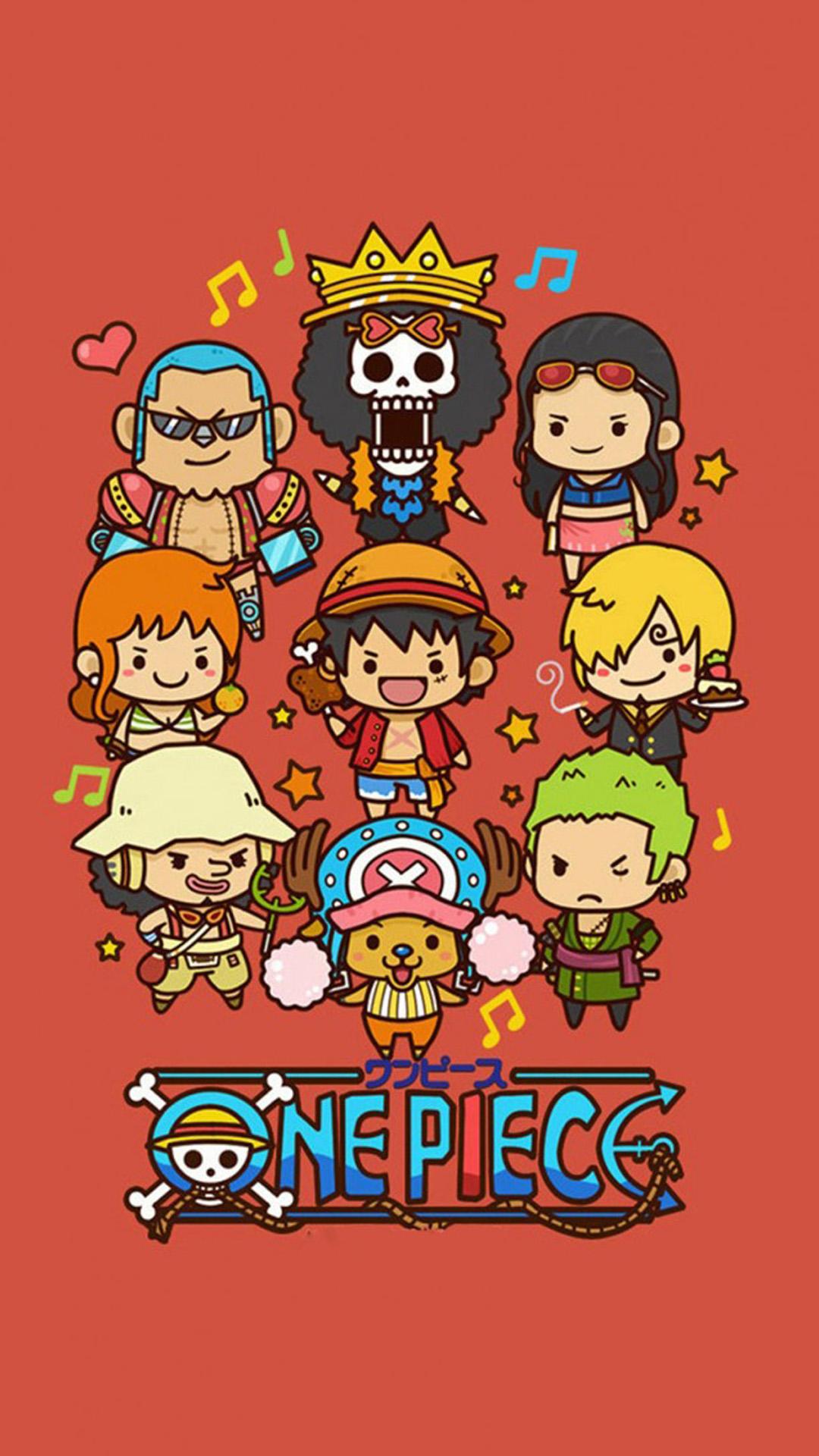 Luffy chibi ngầu - Bức tranh đẹp lung linh