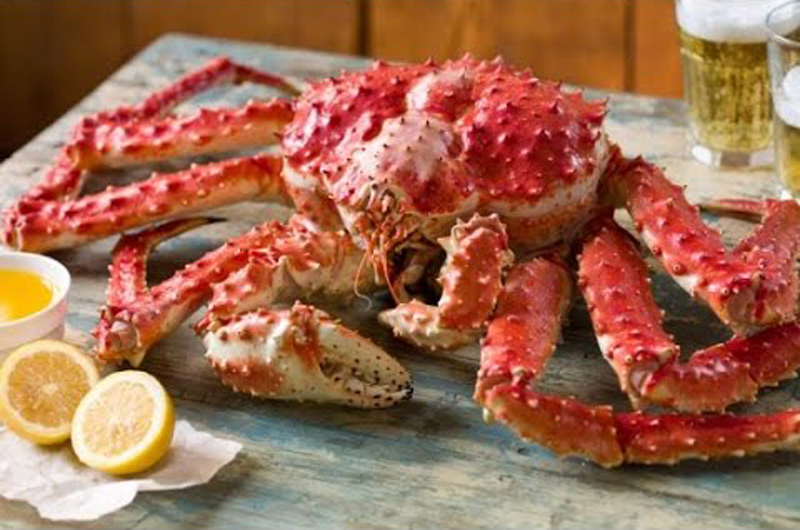 Cua Hoàng Đế Alaska Mỹ Sống (1kg)